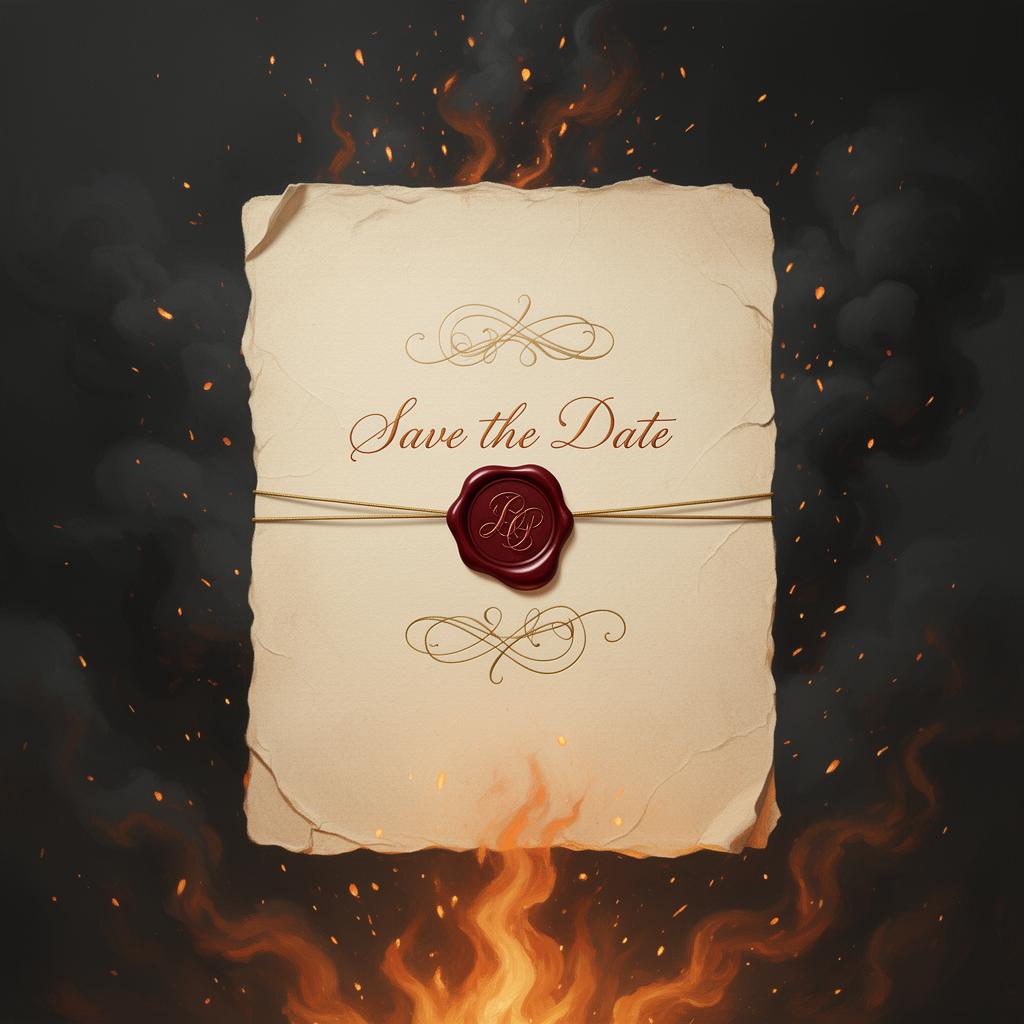 Template de faire-part Soraya & Nassim